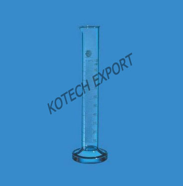  Glass Measuring Cylinder Round Base