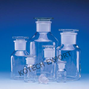  Glass Reagent Bottles Wide Mouth