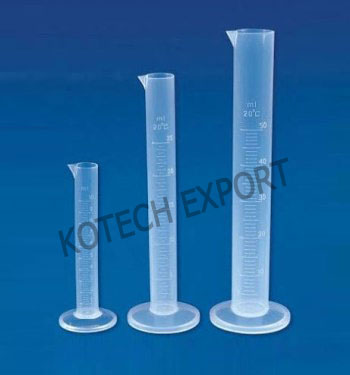  Plastic Measuring Cylinder (Round Base)