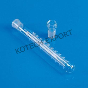  Test Tubes with Interchangeable Stopper Graduated