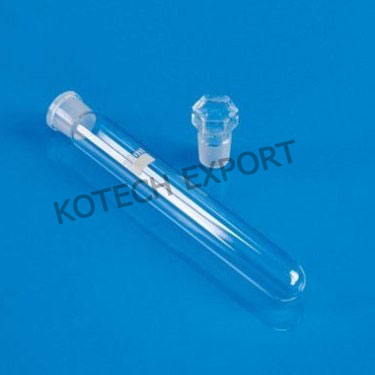  Test Tubes with Interchangeable Stopper (Plain)